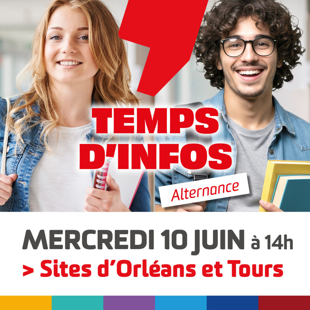 Temps d’informations du 10/06 – Site d’Orléans et Tours