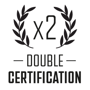 logo Double certification du Bachelor Européen Marketing Digital