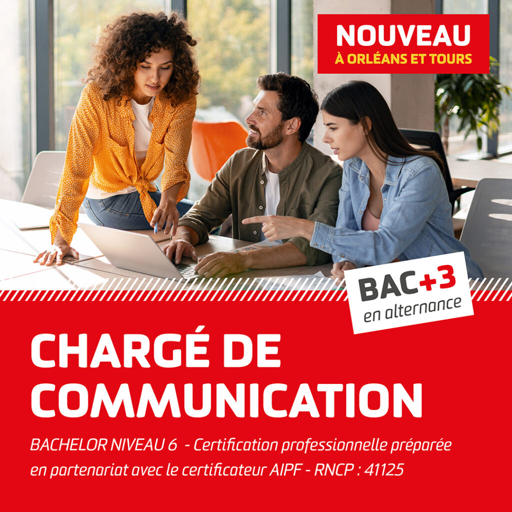 NOUVEAU : Ouverture d’un BAC+3 Chargée de Communication