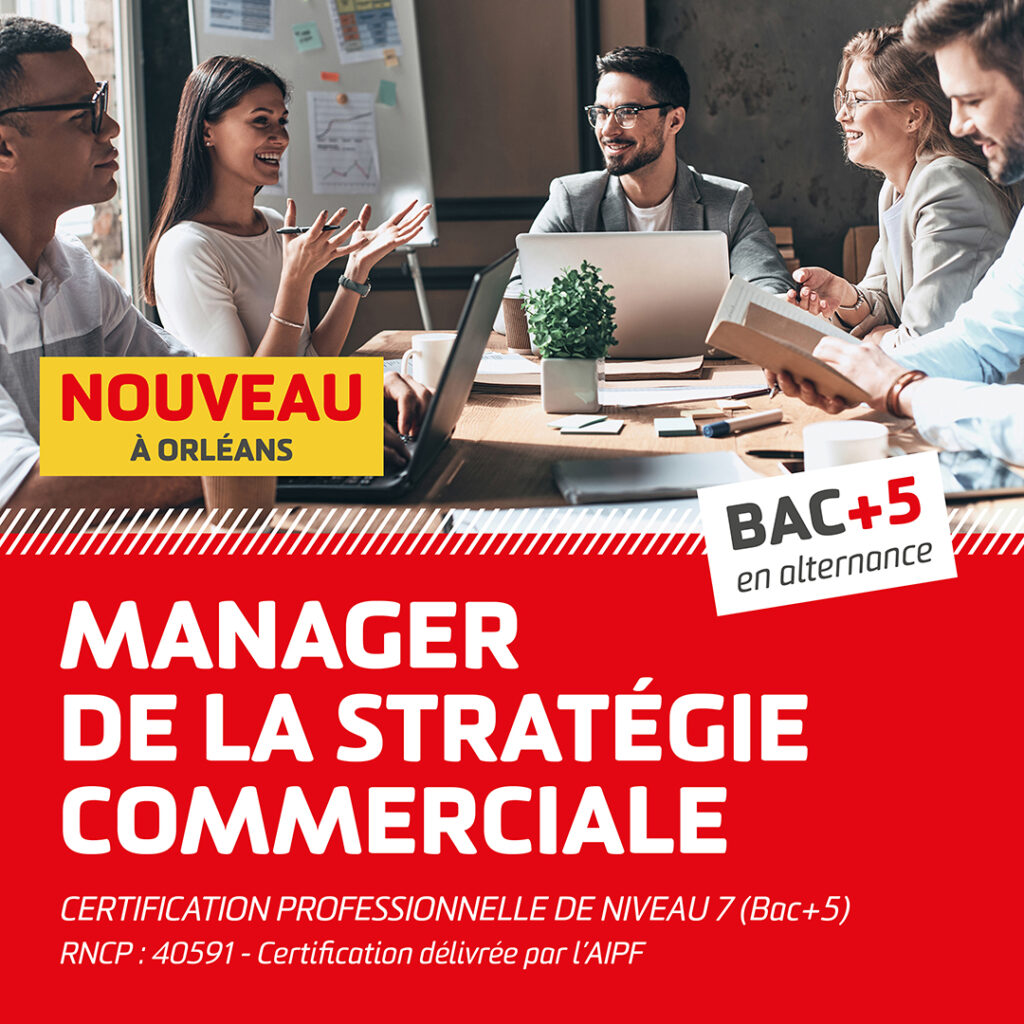 NOUVEAU : Ouverture d’un BAC+5 Manager de la Stratégie Commerciale